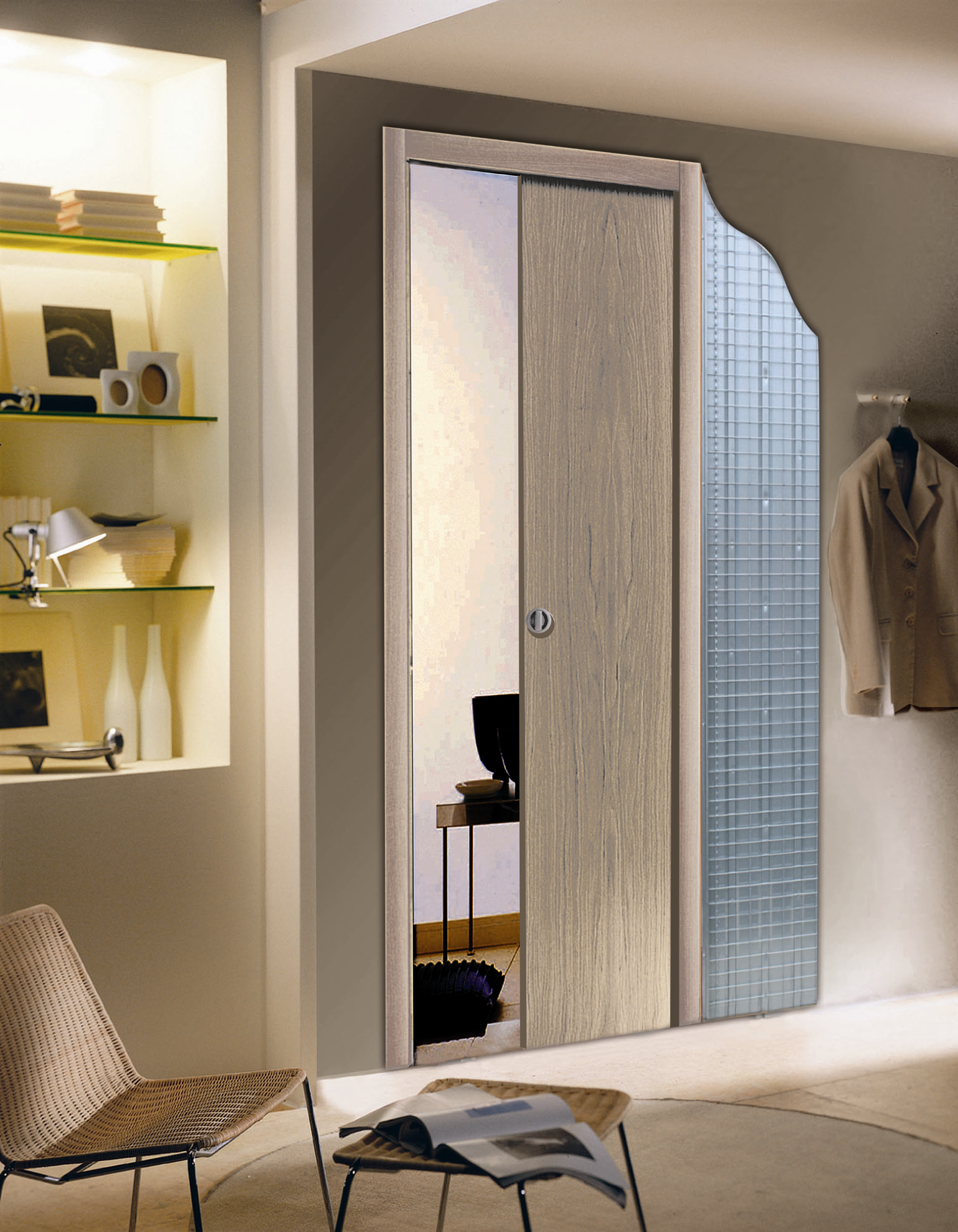 Stavební pouzdro 700x1970mm pro zdivo š. 125 mm